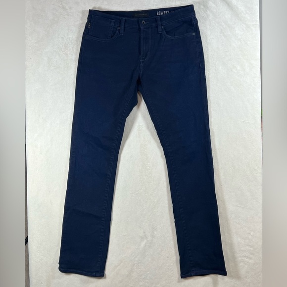 Men’s John Varvatos Bowery Size 30 Blue Slim Straight Jeans Cotton Chinos - Picture 1 of 10